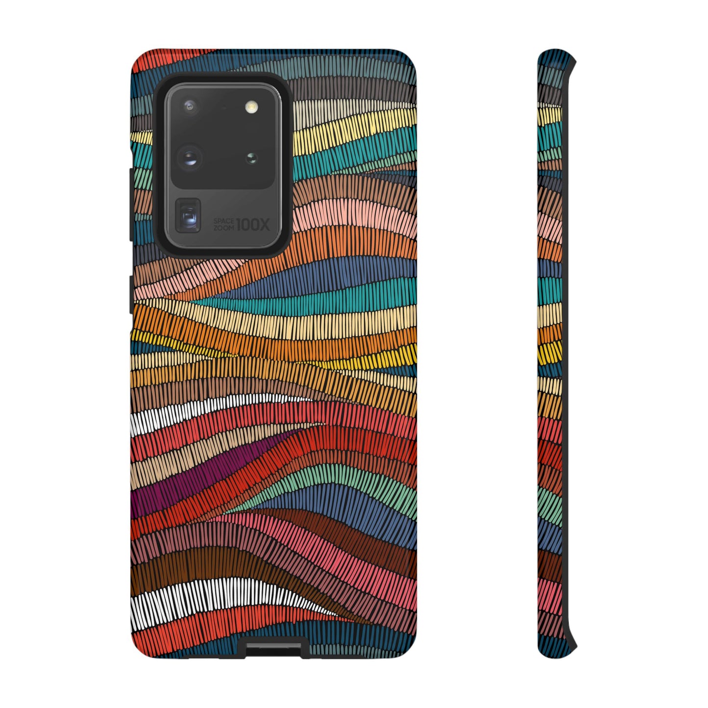 Threaded Harmony: Tapestry-inspired Phone Case for iPhone, Samsung Galaxy and Google Pixel devices