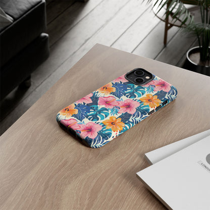 Hibiscus: Cute Floral Phone Case for iPhone, Samsung and Google Pixel