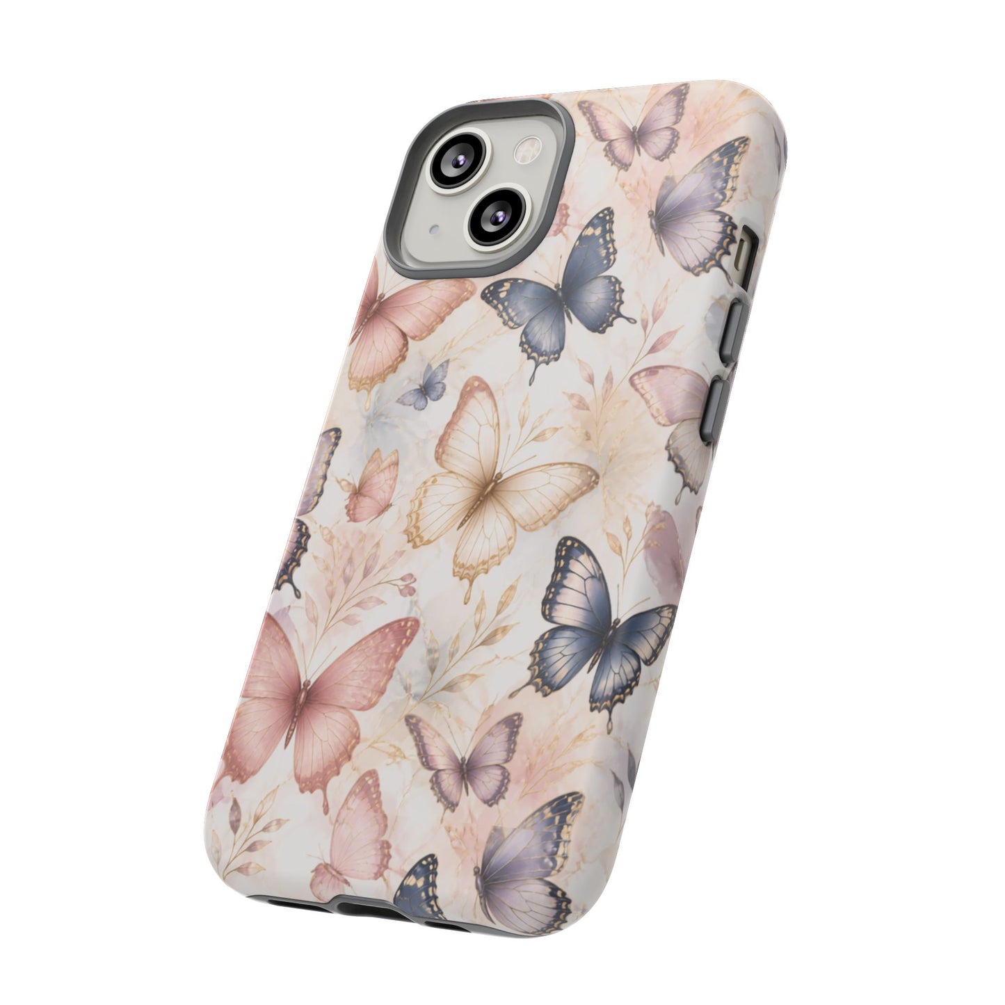 Butterfly Pastels Phone Case: Tough Case for iPhone and Samsung Galaxy devices