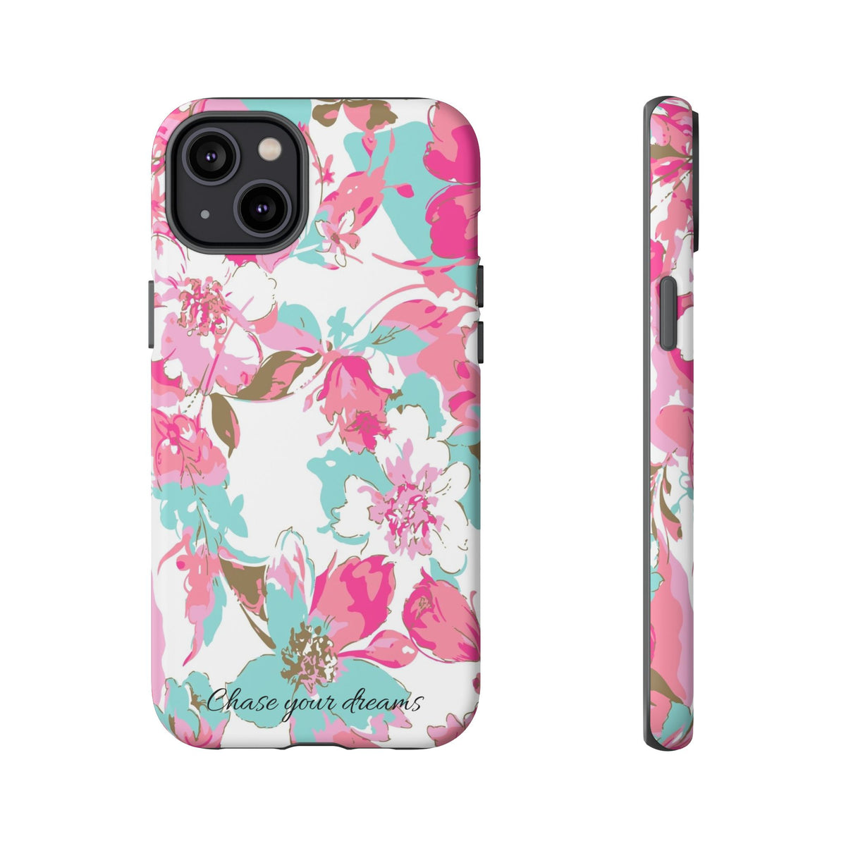 Chase your dreams: Artistic and elegant phone case for Apple iPhone, Samsung Galaxy and Pixel devices