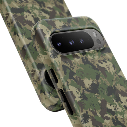 Camouflage: Army, Navy inspired phone case for iPhone, Galaxy and Pixel Devices