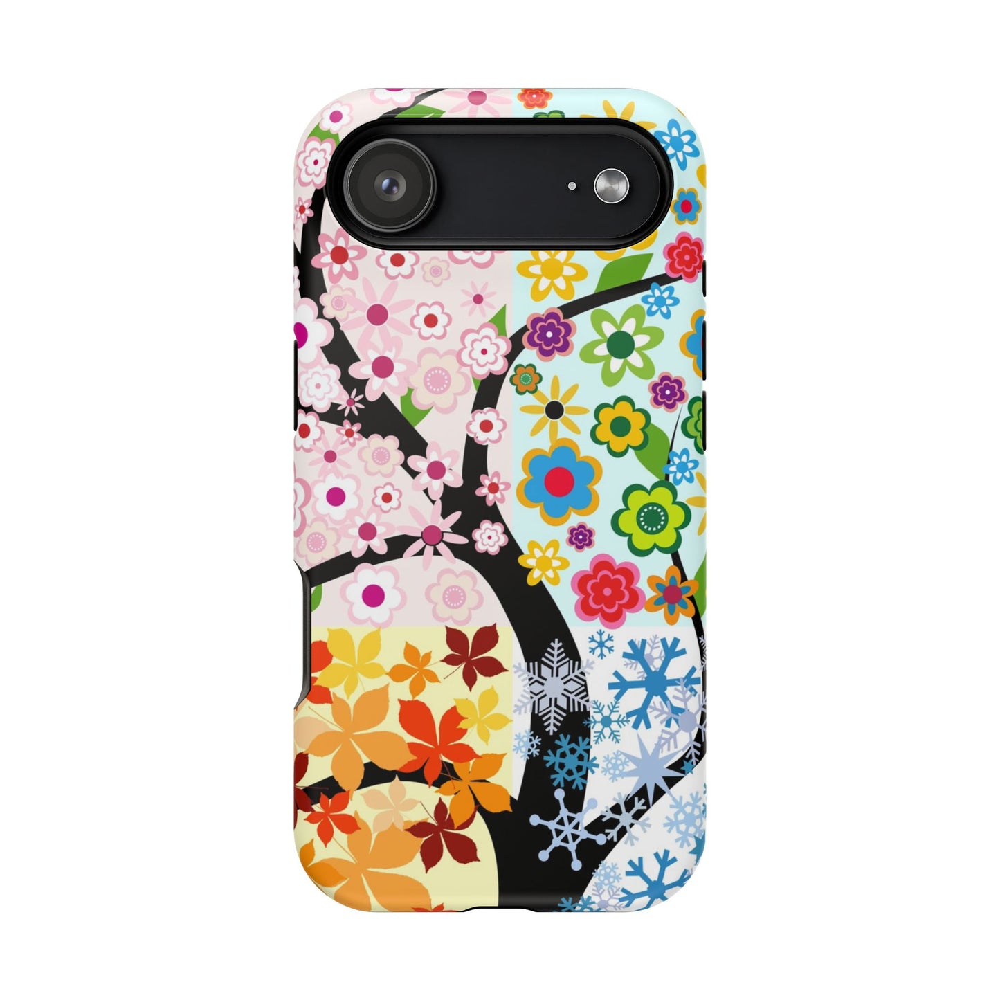 Four Seasons (MagSafe version): Fall, Winter, Spring and Summer inspired phone case for iPhone