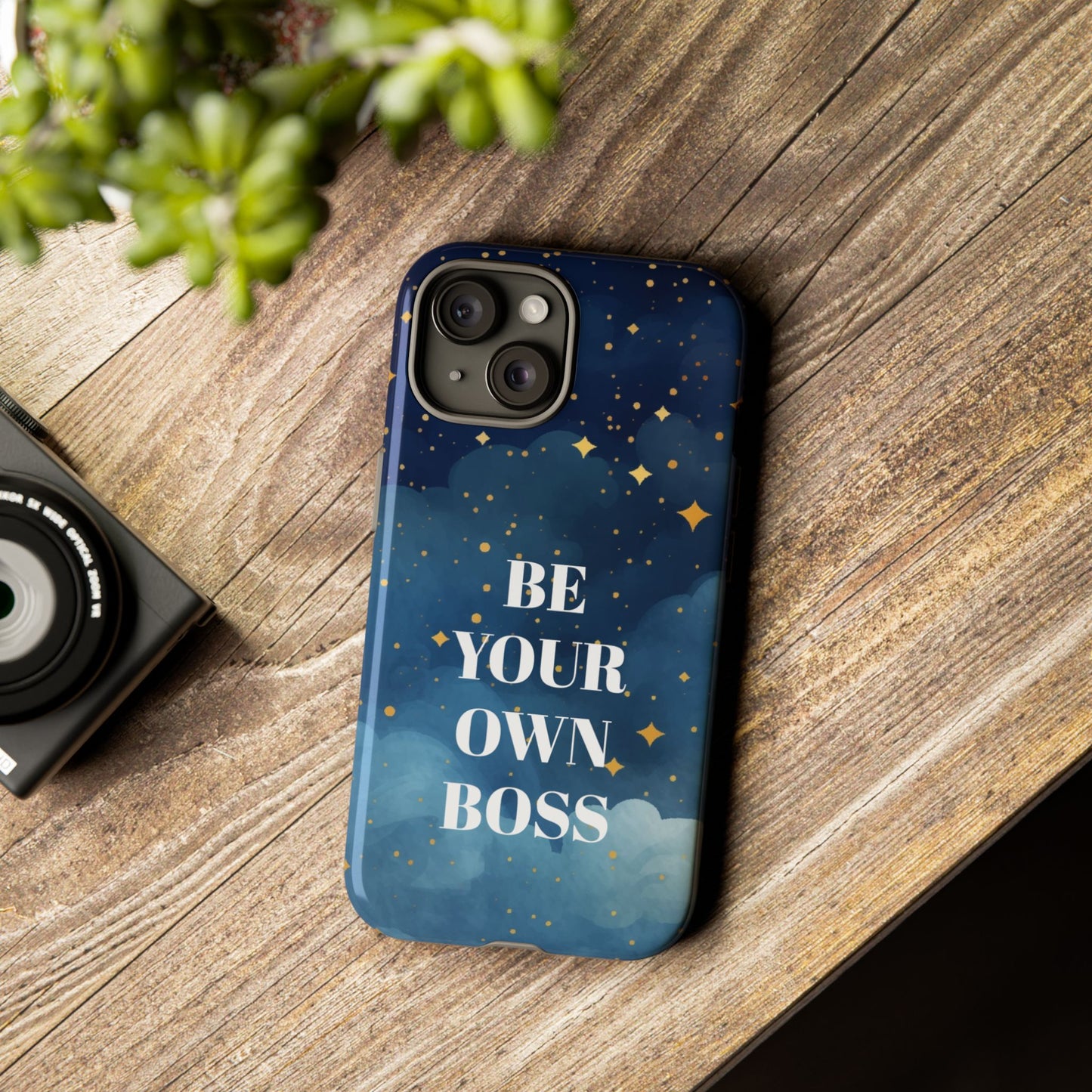 Be Your Own Boss: Inspiring Phone Case for iPhone, Samsung Galaxy and Google Pixel devices