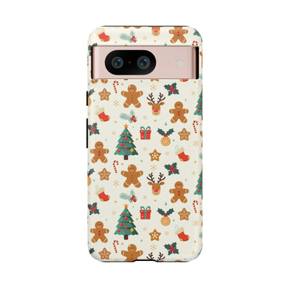 Gingerbread Holidays: Xmas-themed phone case for iPhone, Samsung and Google Pixel