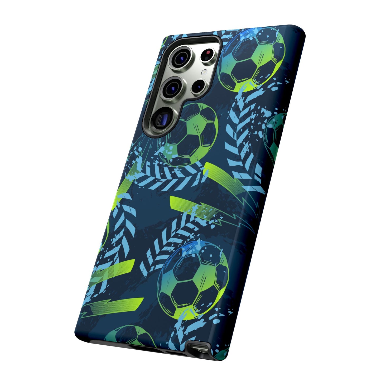 Football: Protective phone case for iPhone, Samsung Galaxy and Google Pixel phones