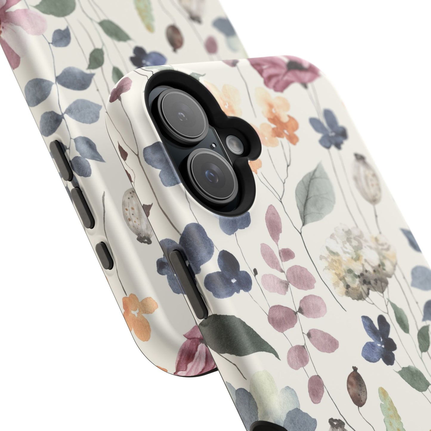 Floral prints phone case for iPhone (MagSafe version)
