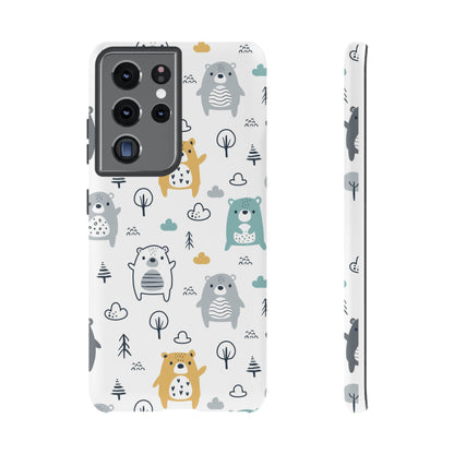 Bear Friends: Cute Phone Case for iPhone, Samsung Galaxy and Google Pixel devices