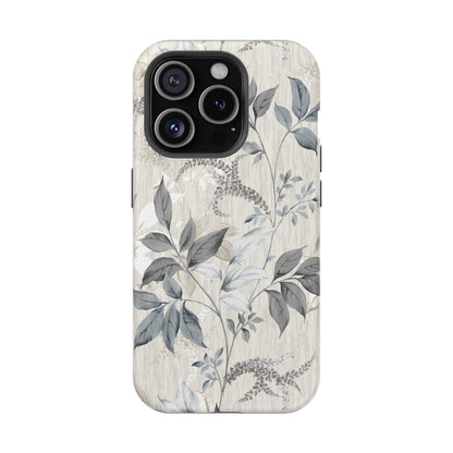 Luxury Leaves (MagSafe version): Artistic case for iPhone, Samsung Galaxy and Google Pixel
