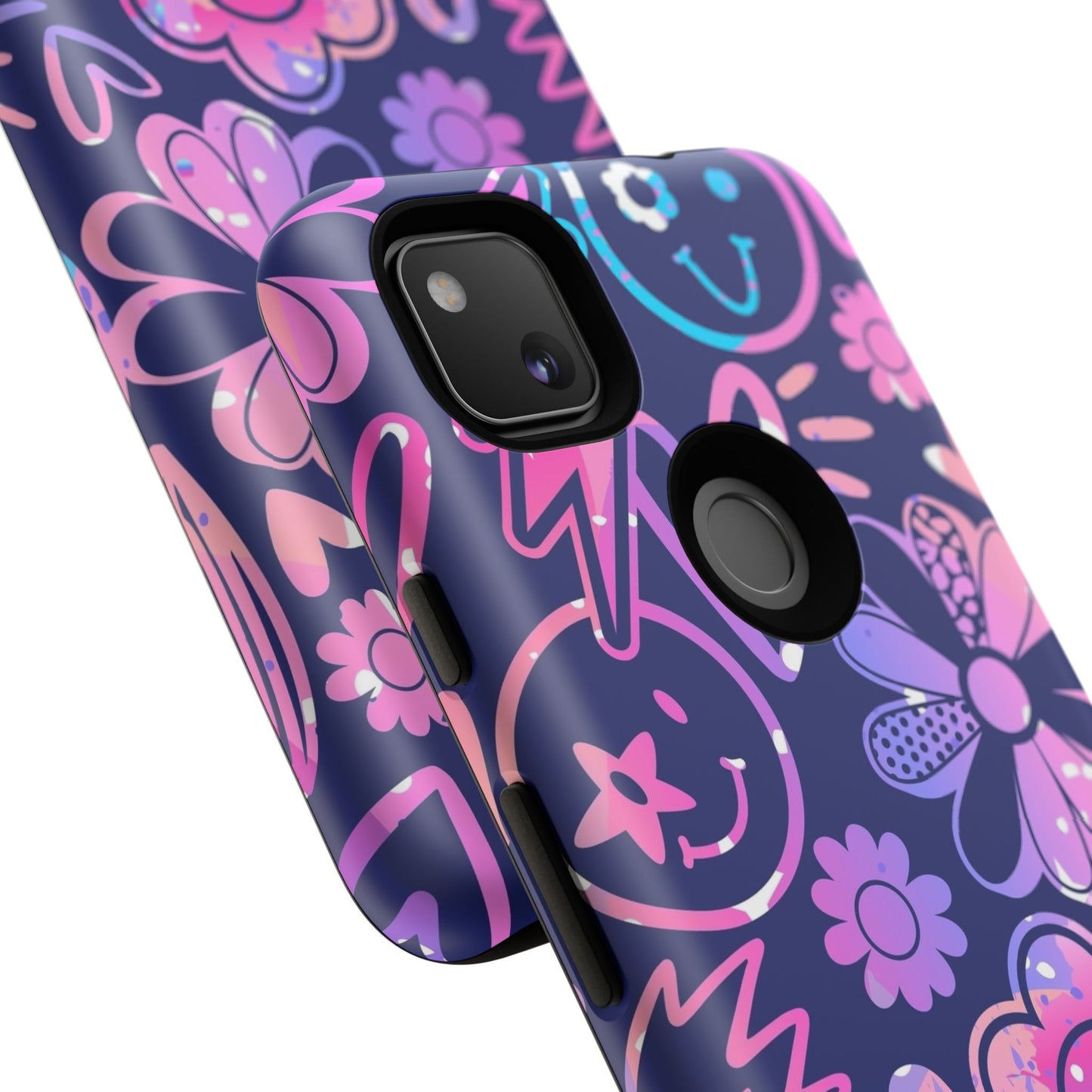 Live Inspired: Purple Tough Case for iPhone, Samsung Galaxy and Google Pixel devices