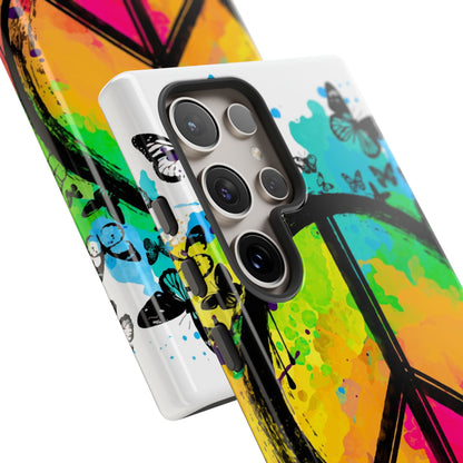 Peace Bloom: Inspiring Phone Case for iPhone and Samsung Galaxy