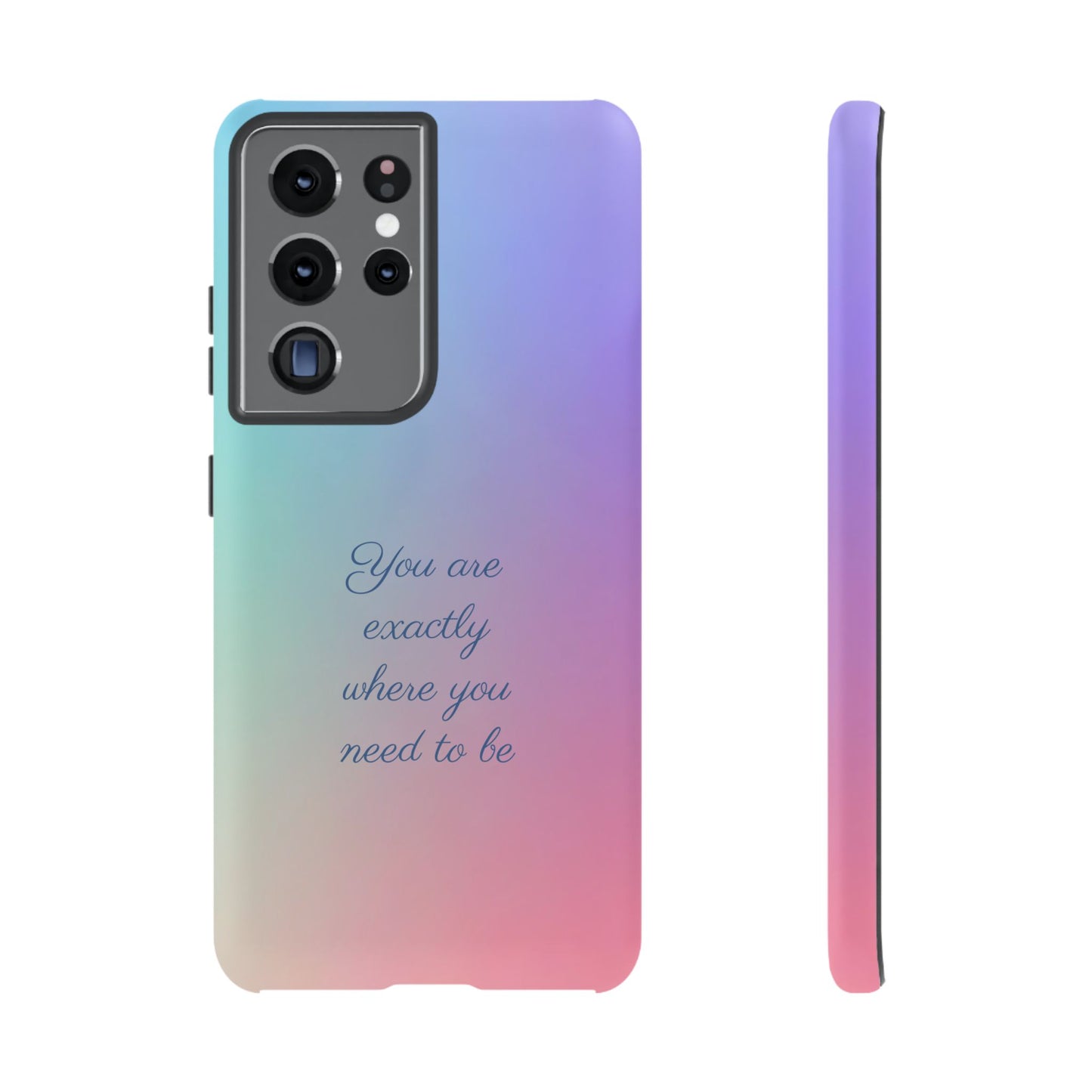 You are exactly where you need to be: Tough Case for iPhone, Samsung Galaxy and Google Pixel
