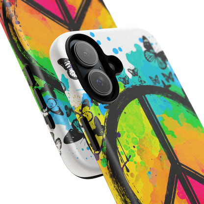 Peace Bloom: Inspiring Phone Case for iPhone and Samsung Galaxy