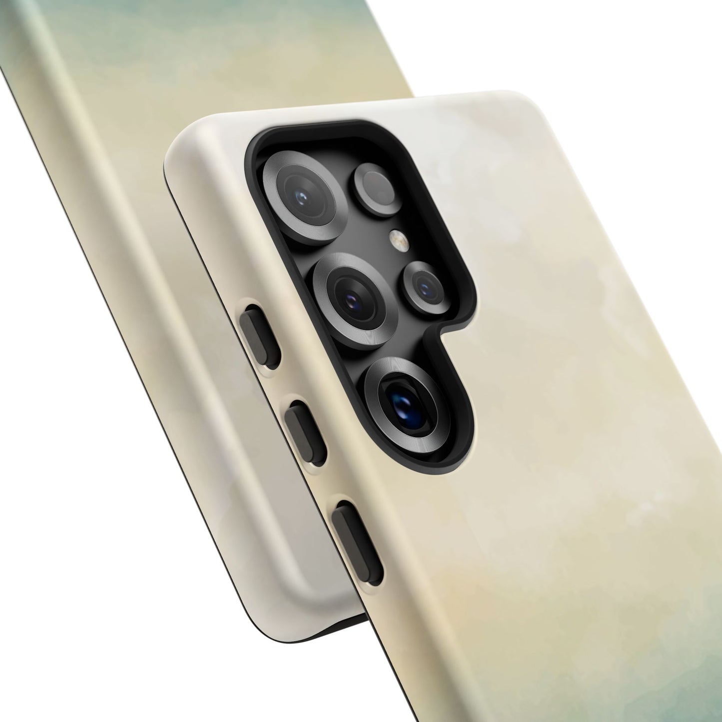 海と砂のグラデーションケース：iPhone、Galaxy、Google Pixelデバイス用ビーチ風スマホケース