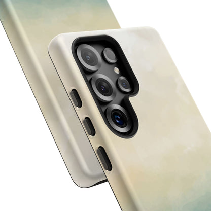海と砂のグラデーションケース：iPhone、Galaxy、Google Pixelデバイス用ビーチ風スマホケース