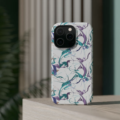 Vector (MagSafe version): Abstract Elegant Phone Case for iPhone, Samsung Galaxy and Google Pixel devices
