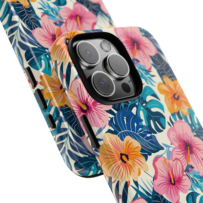 Hibiscus Bloom: Cute Floral Phone Case for iPhone, Samsung and Google Pixel