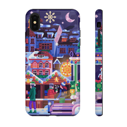 Christmas fair in Old Town: Holiday-Themed case for iPhone, Samsung Galaxy and Google Pixel
