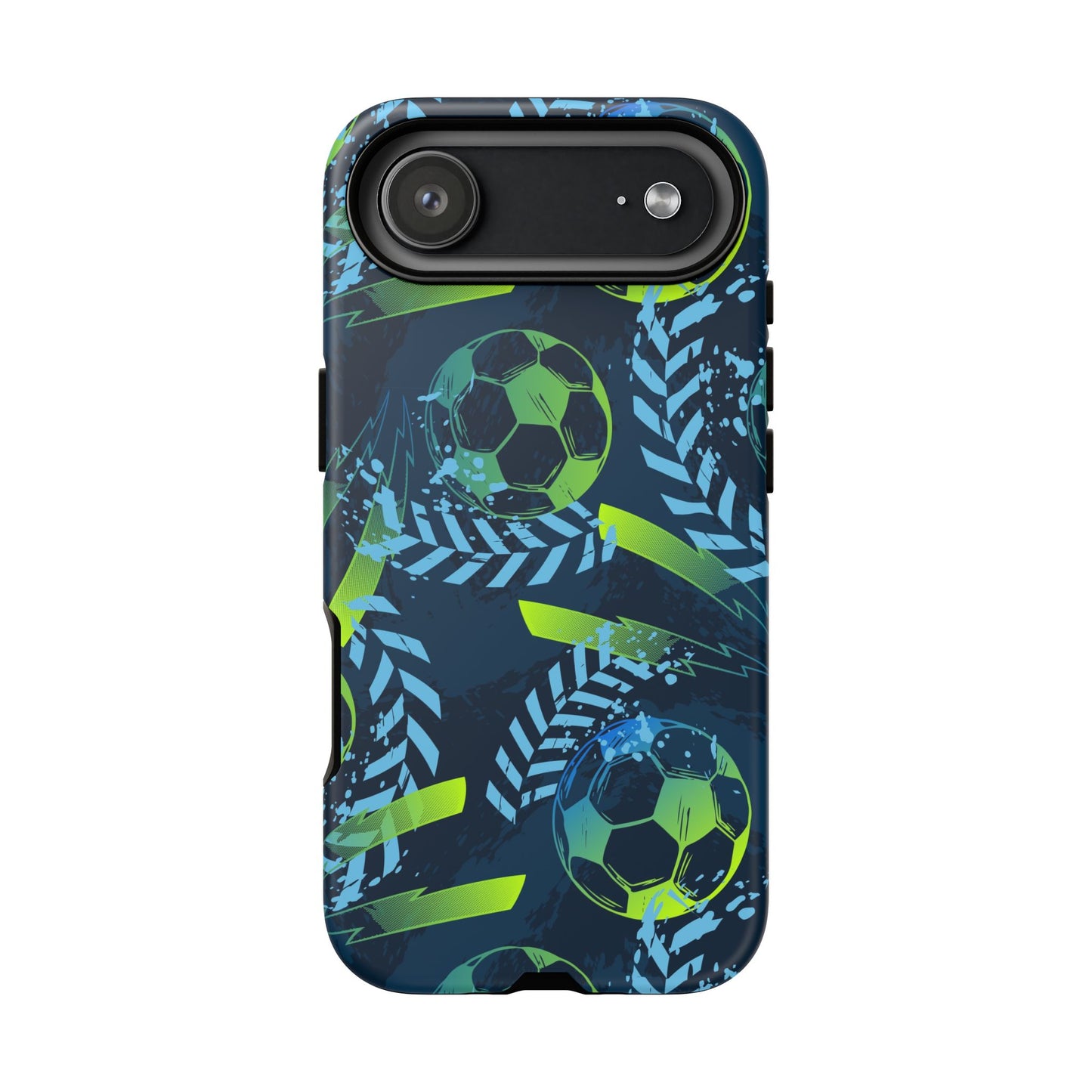 Football Grunge: Sporty Phone Case for iPhone, Samsung Galaxy and Google Pixel