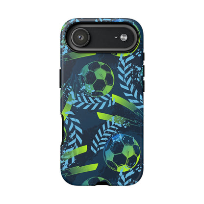 Football Grunge: Sporty Phone Case for iPhone, Samsung Galaxy and Google Pixel