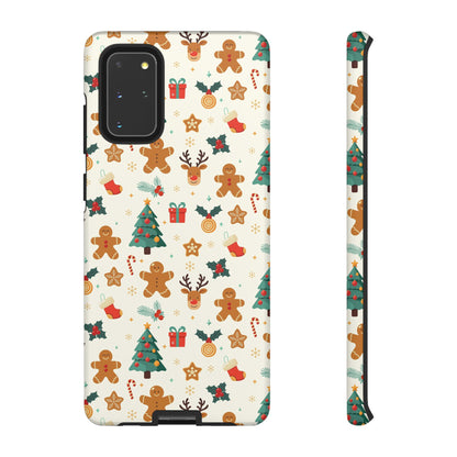 Gingerbread Holidays: Xmas-themed phone case for iPhone, Samsung and Google Pixel