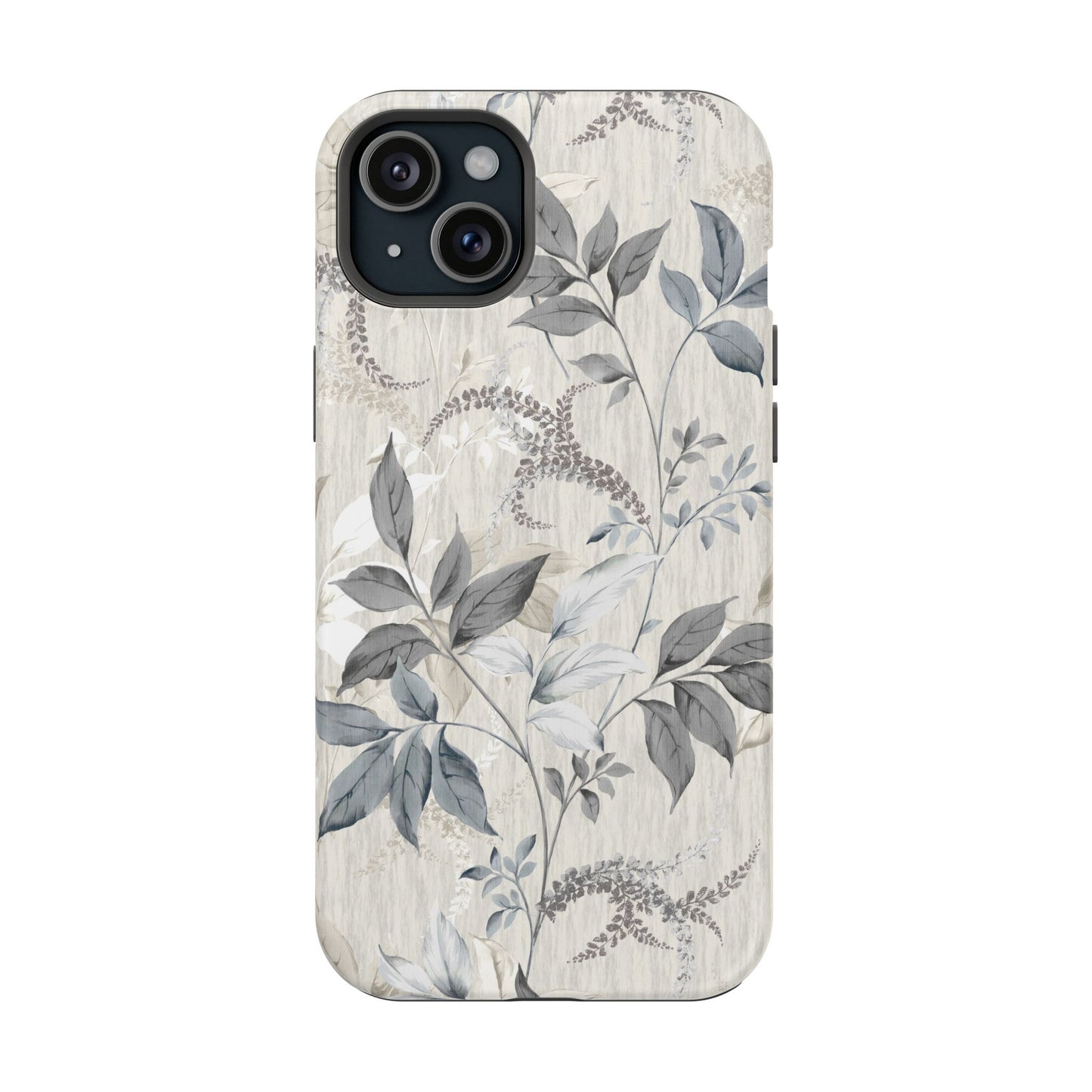 Luxury Leaves (MagSafe version): Artistic case for iPhone, Samsung Galaxy and Google Pixel
