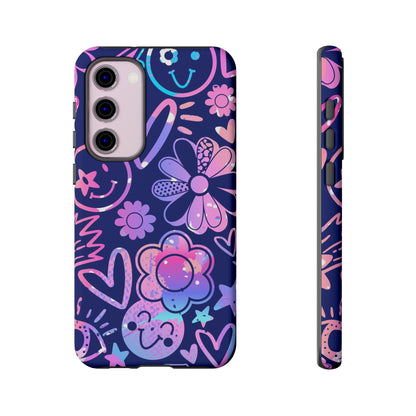 Live Inspired: Purple Tough Case for iPhone, Samsung Galaxy and Google Pixel devices