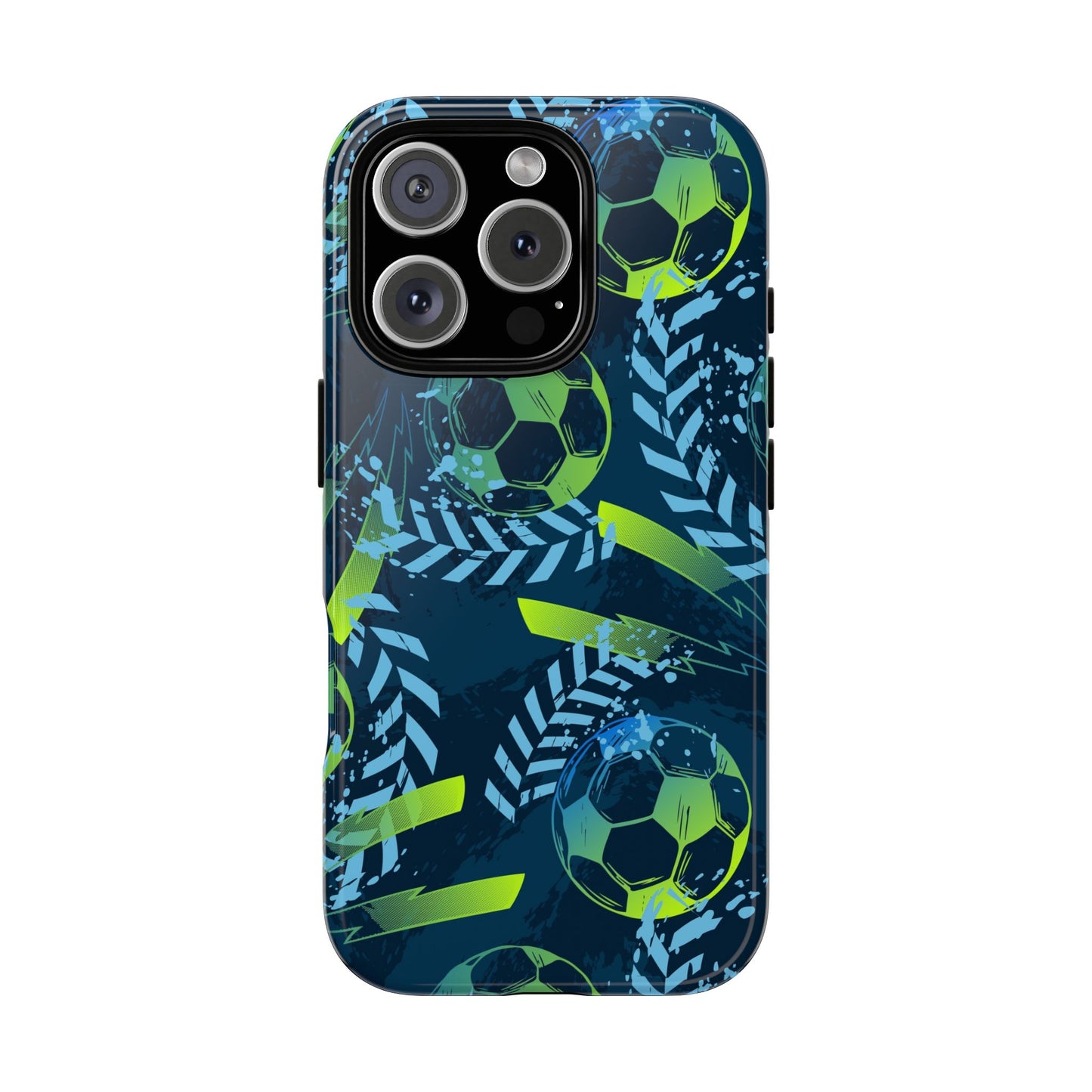 Football Grunge: Sporty Phone Case for iPhone, Samsung Galaxy and Google Pixel