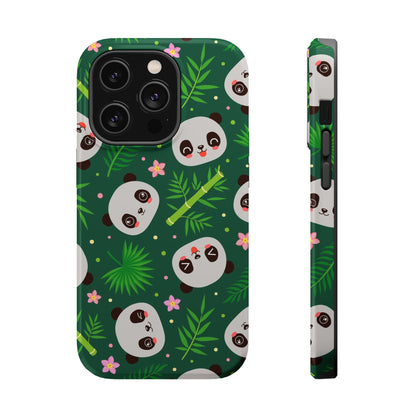 Cute Panda: Phone case for Apple iPhone (MagSafe compatible)