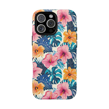 Hibiscus Bloom: Cute Floral Phone Case for iPhone, Samsung and Google Pixel