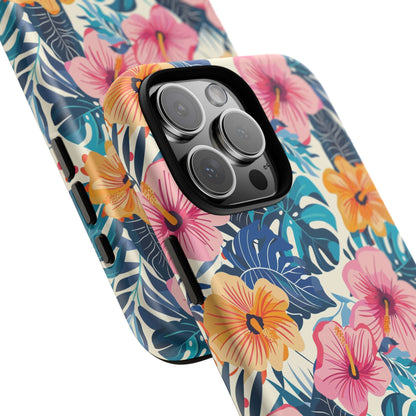 Hibiscus Bloom: Cute Floral Phone Case for iPhone, Samsung and Google Pixel