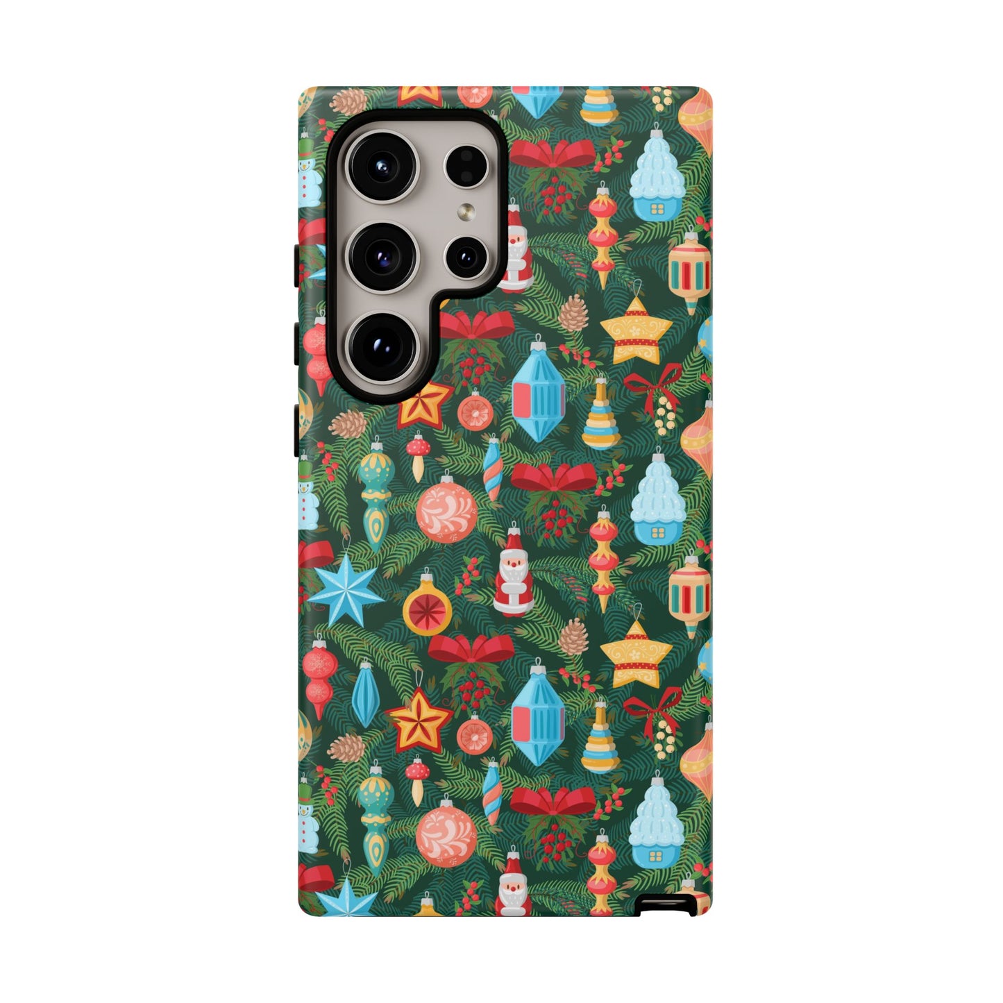 Christmas Tree Holiday-Themed Phone Case for iPhone, Samsung Galaxy and Google Pixel devices