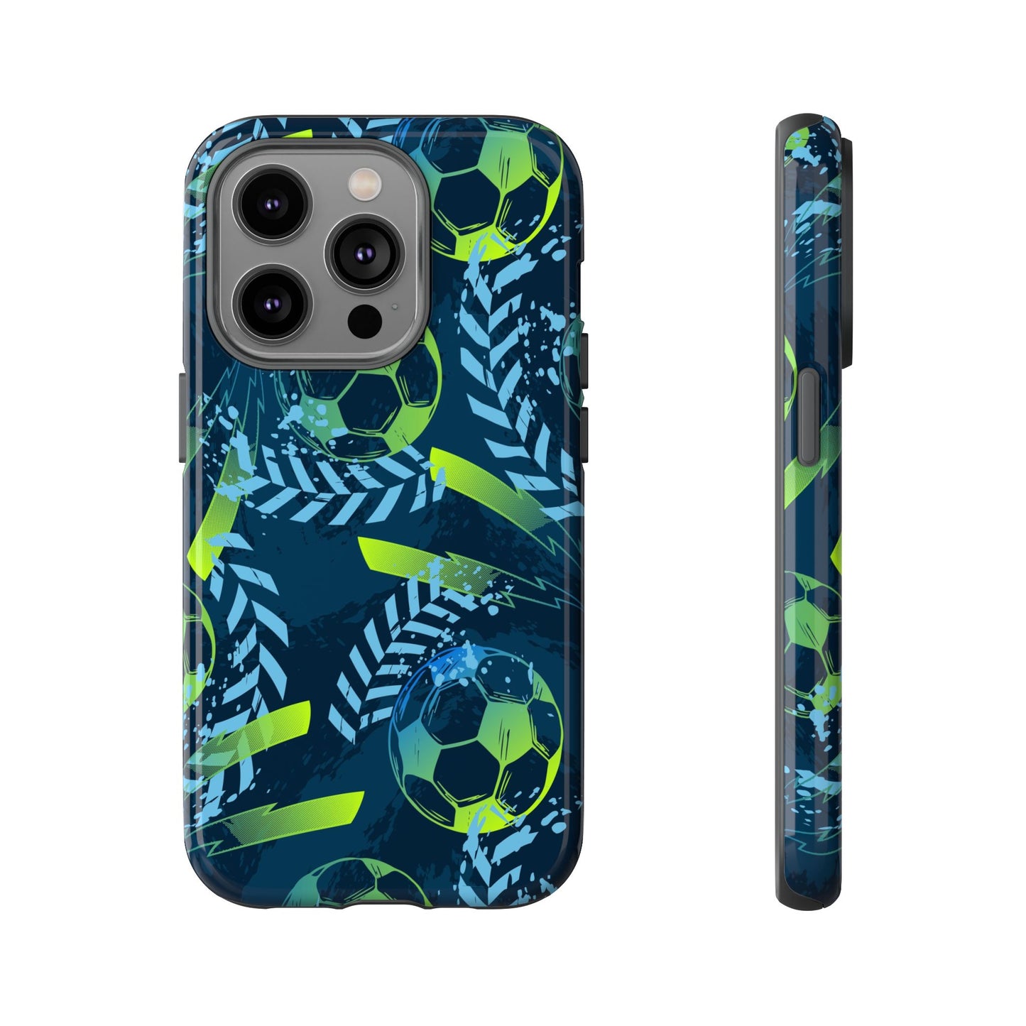 Football Grunge: Sporty Phone Case for iPhone, Samsung Galaxy and Google Pixel