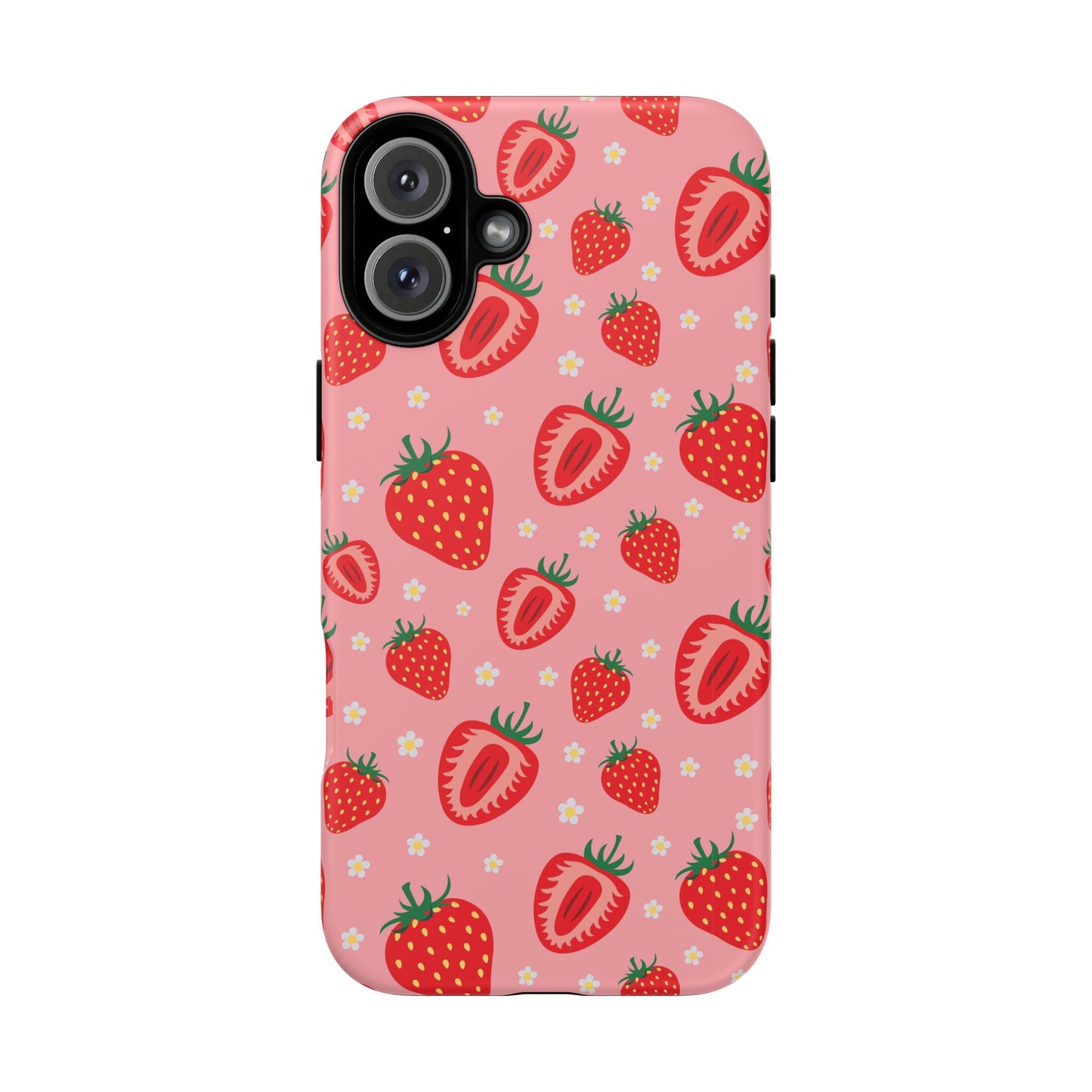 Berry Strawberry: Fruit-inspired phone case for iPhone, Samsung Galaxy and Google Pixel devices