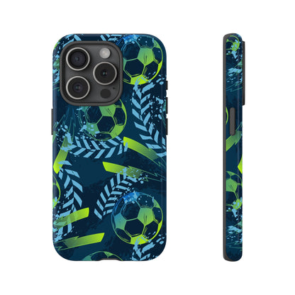 Football Grunge: Sporty Phone Case for iPhone, Samsung Galaxy and Google Pixel
