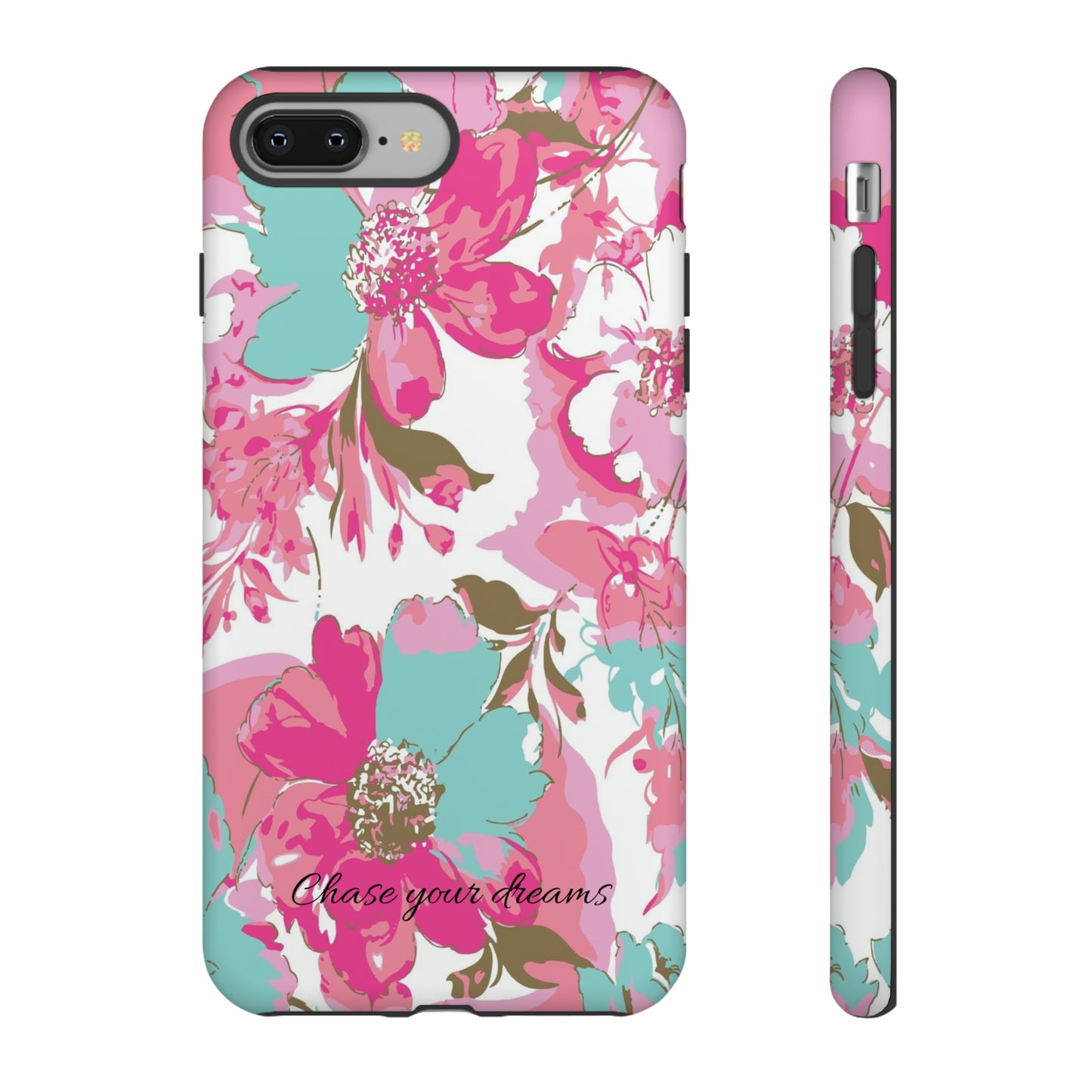 Chase your dreams: Artistic and elegant phone case for Apple iPhone, Samsung Galaxy and Pixel devices