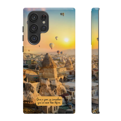 Cappadocia: Stunning travel-inspired phone case for iPhone, Samsung Galaxy and Pixel devices