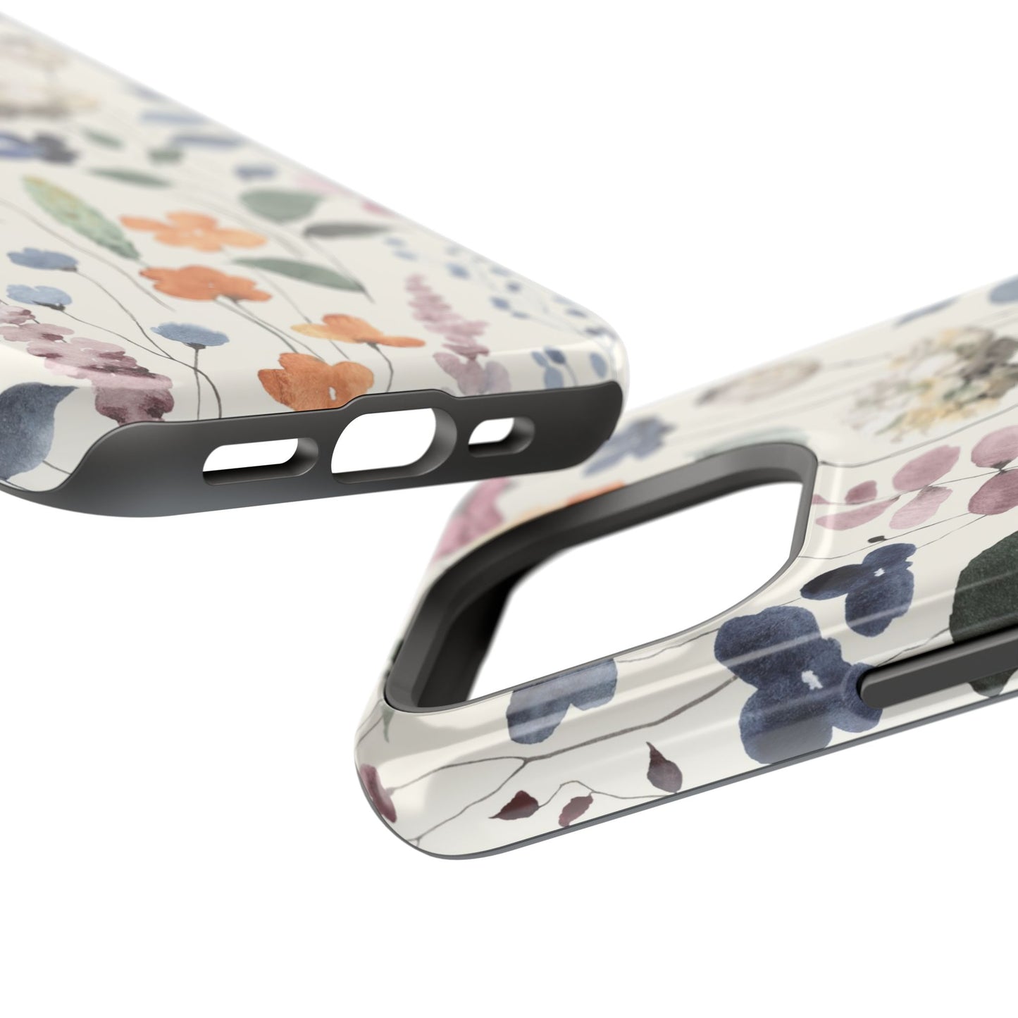 Floral prints phone case for iPhone (MagSafe version)
