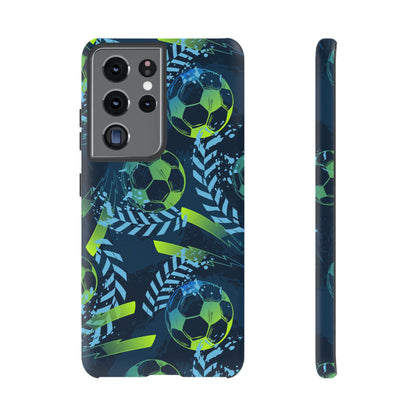 Football Grunge: Sporty Phone Case for iPhone, Samsung Galaxy and Google Pixel
