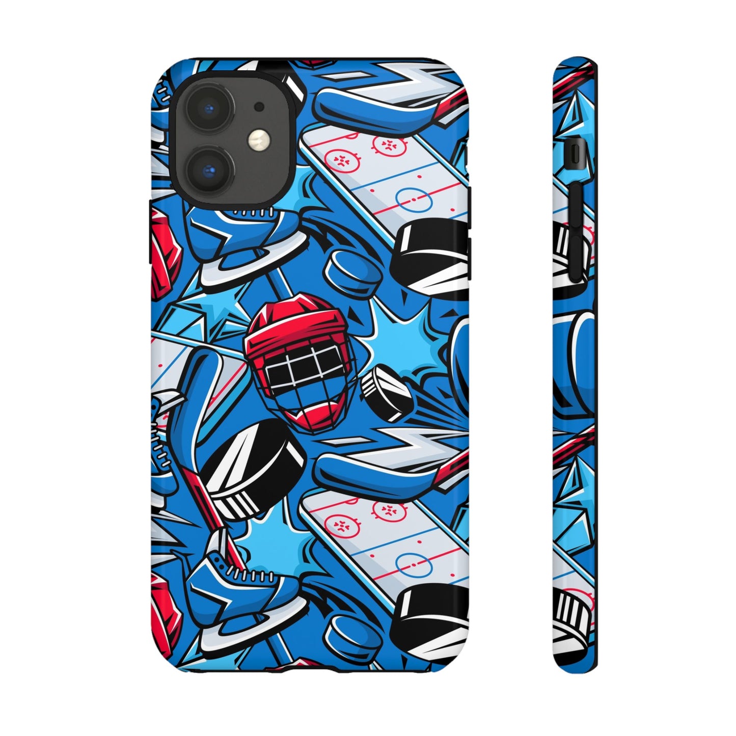 Ice Hockey PowerPlay: Sports-Inspired Phone Case for iPhone, Samsung Galaxy and Google Pixel devices