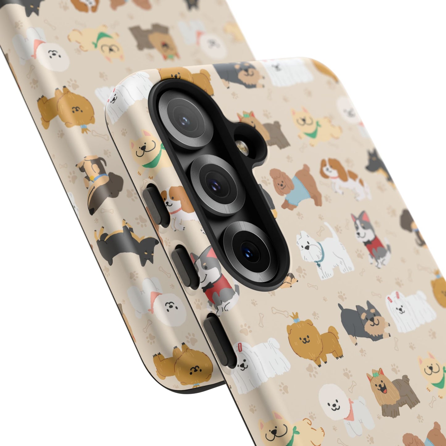 Cute Dogs: Tough Case for iPhone, Samsung Galaxy and Google Pixel devices