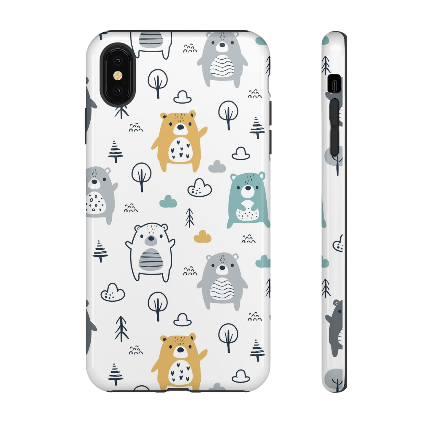 Bear Friends: Cute Phone Case for iPhone, Samsung Galaxy and Google Pixel devices