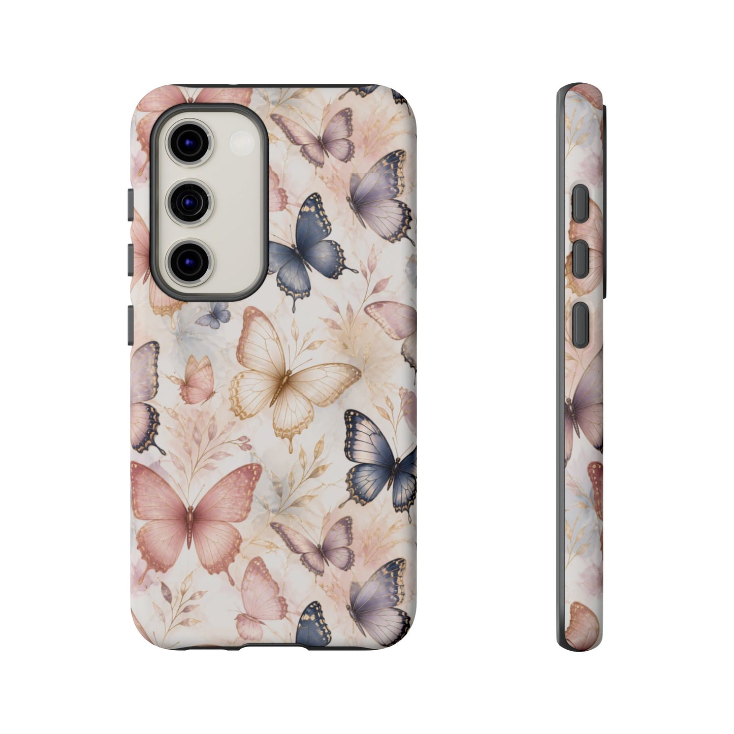 Butterfly Pastels Phone Case: Tough Case for iPhone and Samsung Galaxy devices