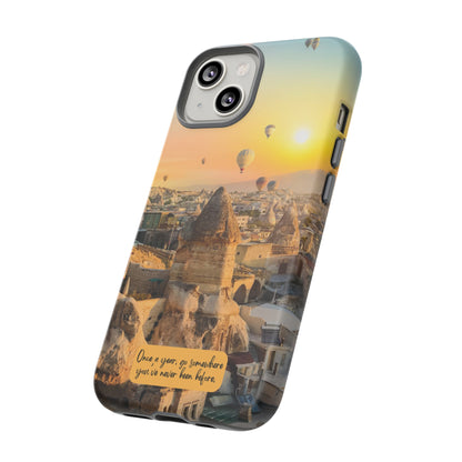 Cappadocia: Stunning travel-inspired phone case for iPhone, Samsung Galaxy and Pixel devices