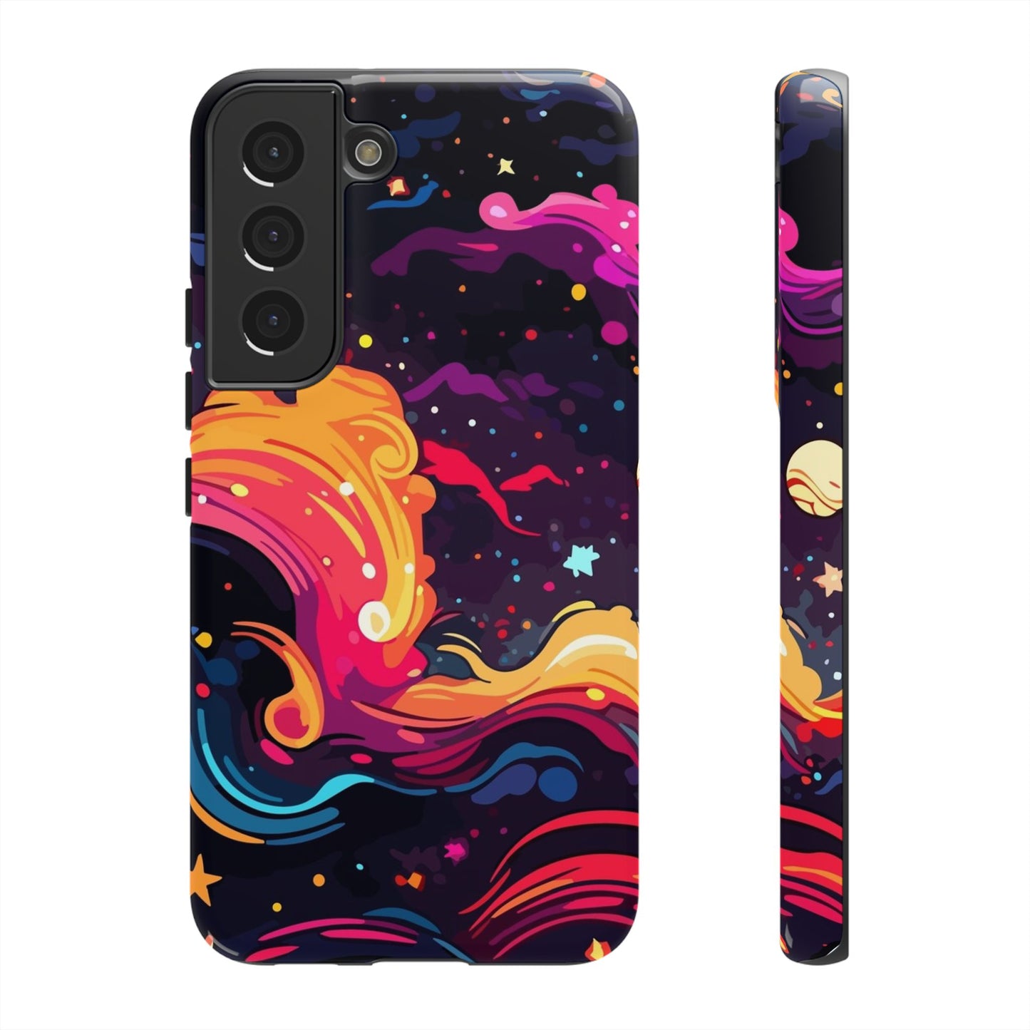 Celestial: Vibrant phone case for iPhone, Samsung Galaxy and Google Pixel devices