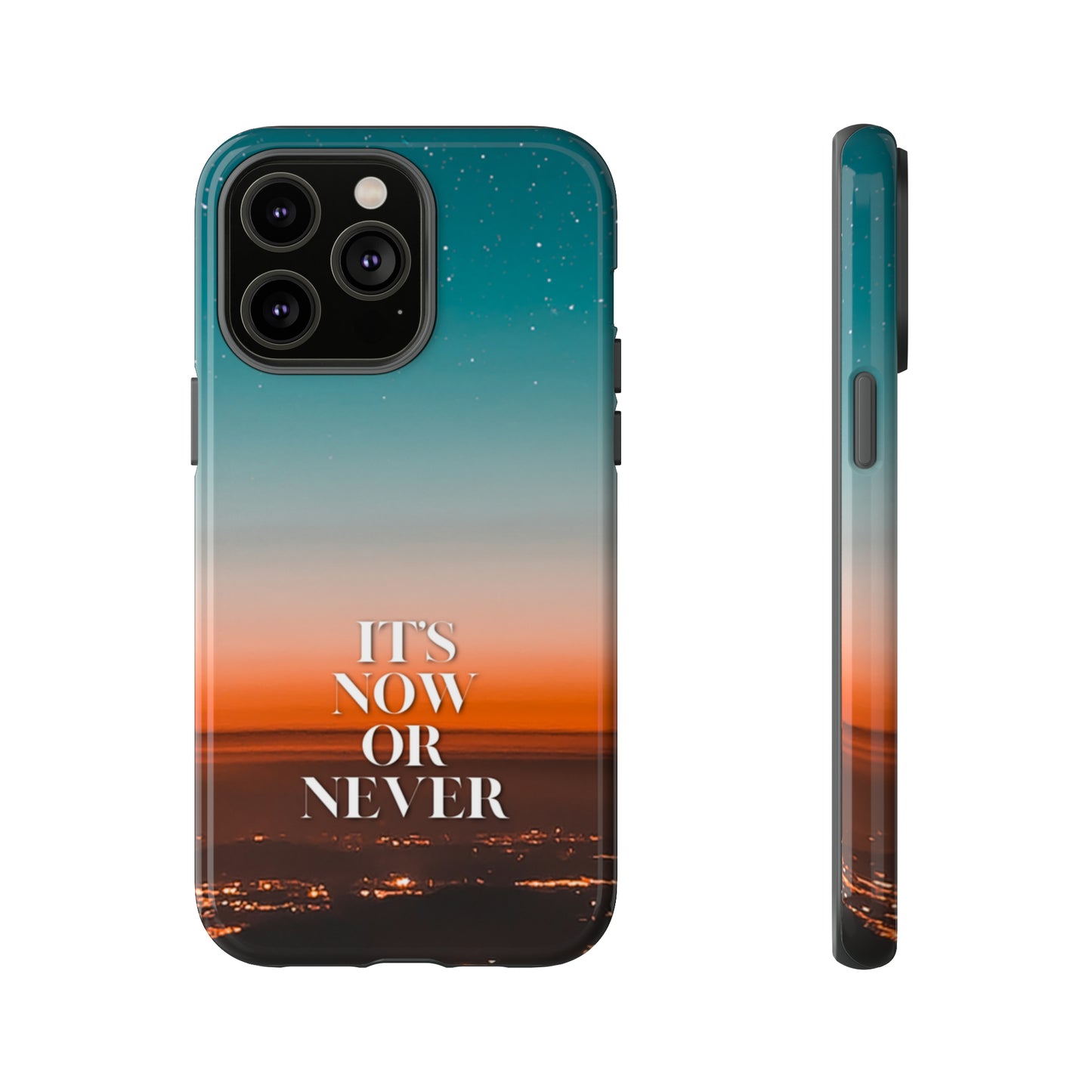 It's Now or Never: Phone case for iPhone, Samsung Galaxy and Google Pixel