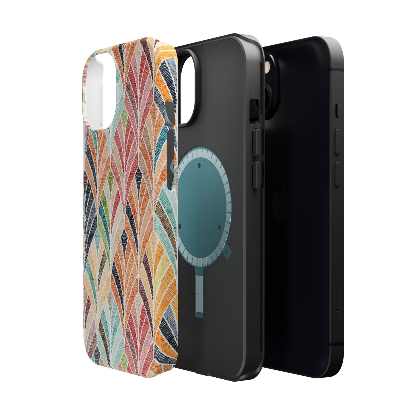 Boho (MagSafe version): Bohemian-style Artistic Phone Case for iPhone