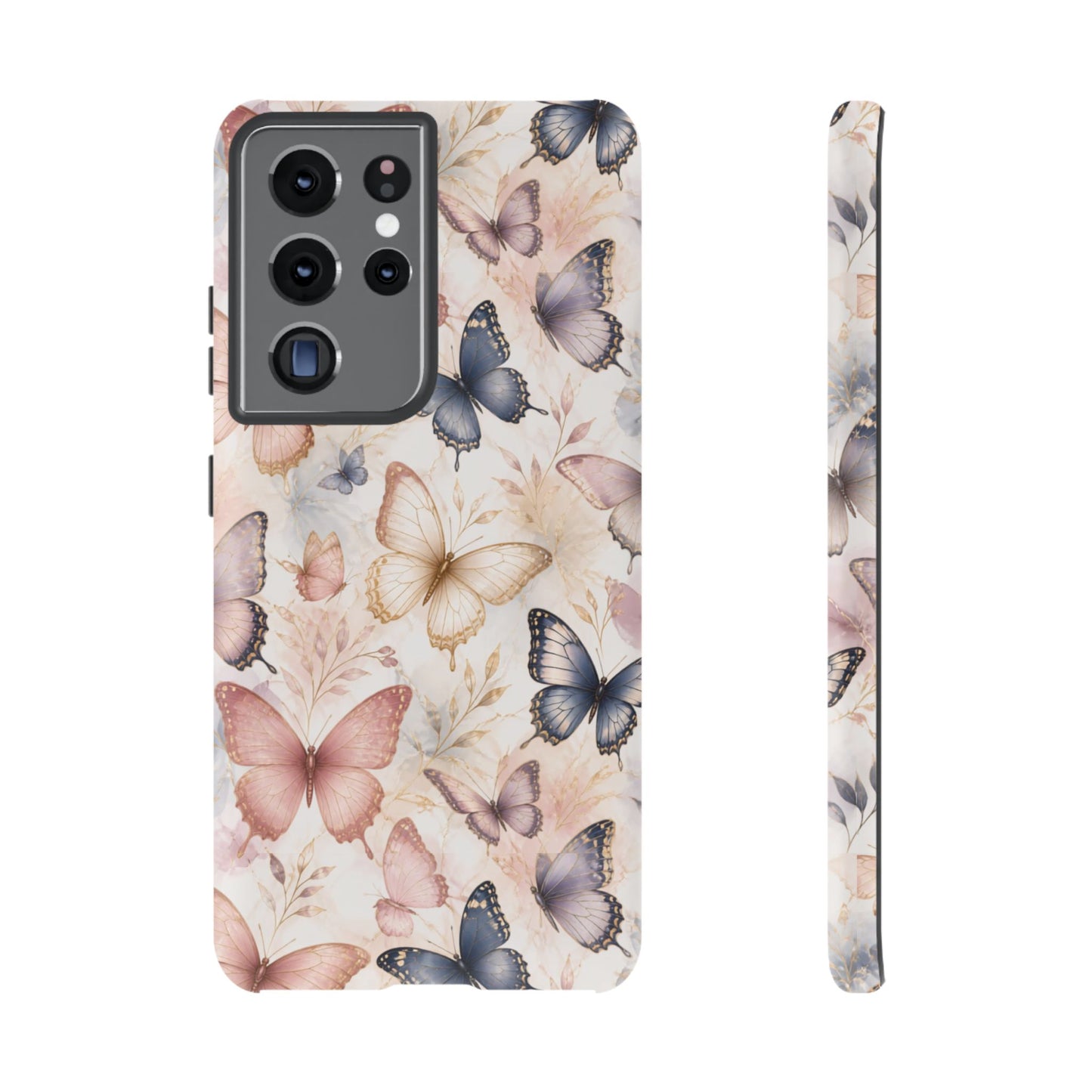 Butterfly Pastels Phone Case: Tough Case for iPhone and Samsung Galaxy devices