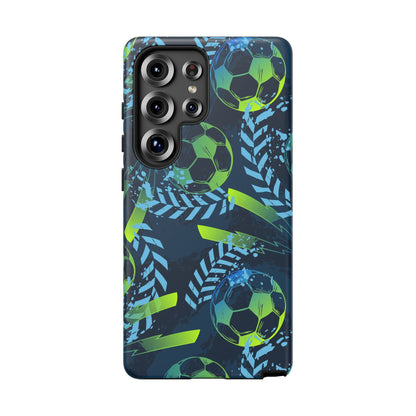 Football Grunge: Sporty Phone Case for iPhone, Samsung Galaxy and Google Pixel