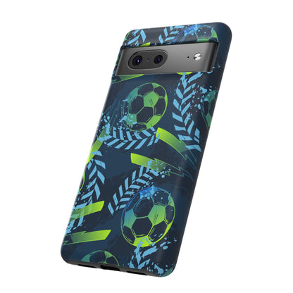 Football: Protective phone case for iPhone, Samsung Galaxy and Google Pixel phones