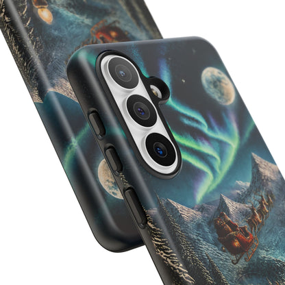 Santa Claus North Pole Adventure: Christmas Themed Phone Case for iPhone, Samsung Galaxy and Google Pixel devices